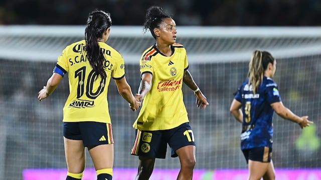 América domina a Pumas en el Clásico Capitalino de la Liga Femenil BBVA.