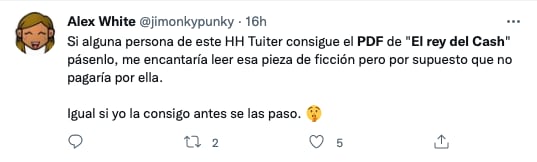 Memes por la filtración del libro ‘El Rey del Cash’ en Twitter