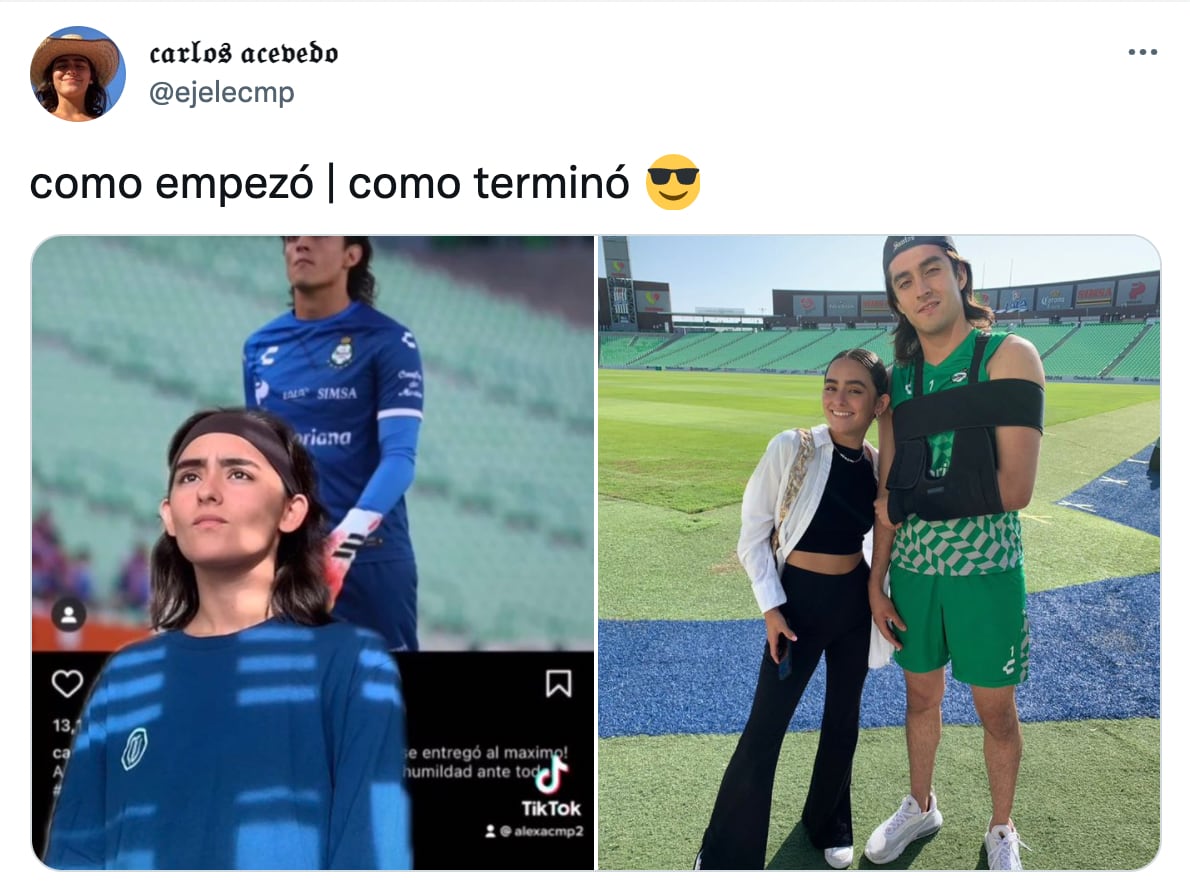 Alexa Martínez y Carlos Acevedo