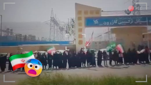 Cadenas humanas en Irán tras advertencias de Trump generan impacto