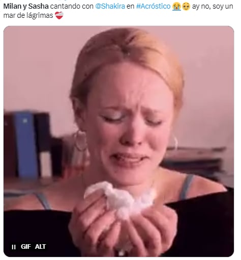 Shakira causa memes llorosos por su canción "Acróstico" con sus hijos.