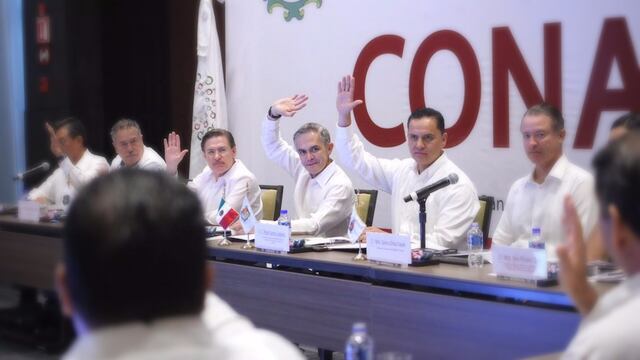 Reunión de la Comisión Ejecutiva del Campo de la Conferencia Nacional de Gobernadores del pasado 18 de agosto.