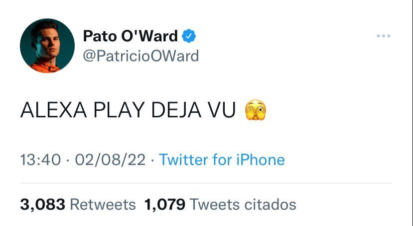 Mensaje de Pato O'Ward tras polémica con Piastri.