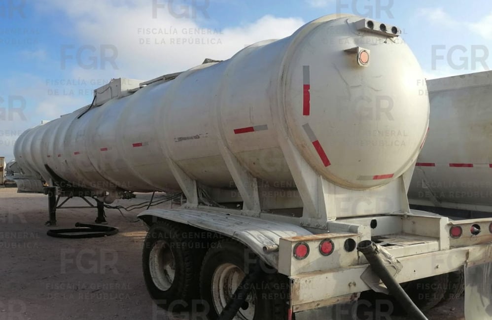 FGR incauta 189 mil litros de hidrocarburo