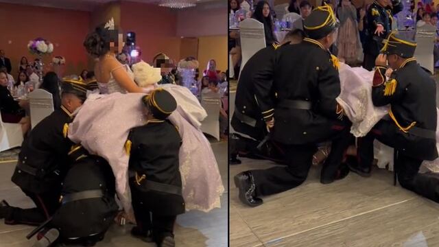Quinceañera en el baile fallido