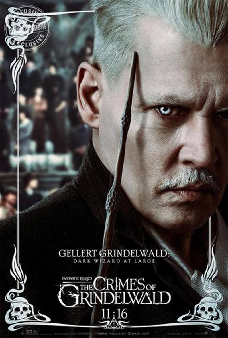 Johnny Depp como Gellert Grindelwald