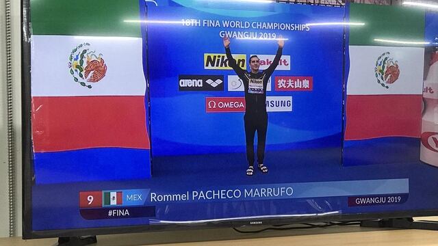 Rommel Pacheco se quedó con el metal plateado