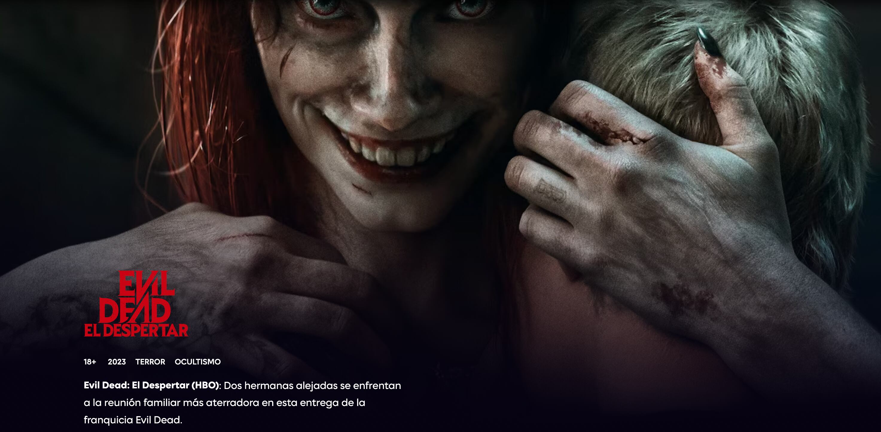 Evil Dead Rise en Max