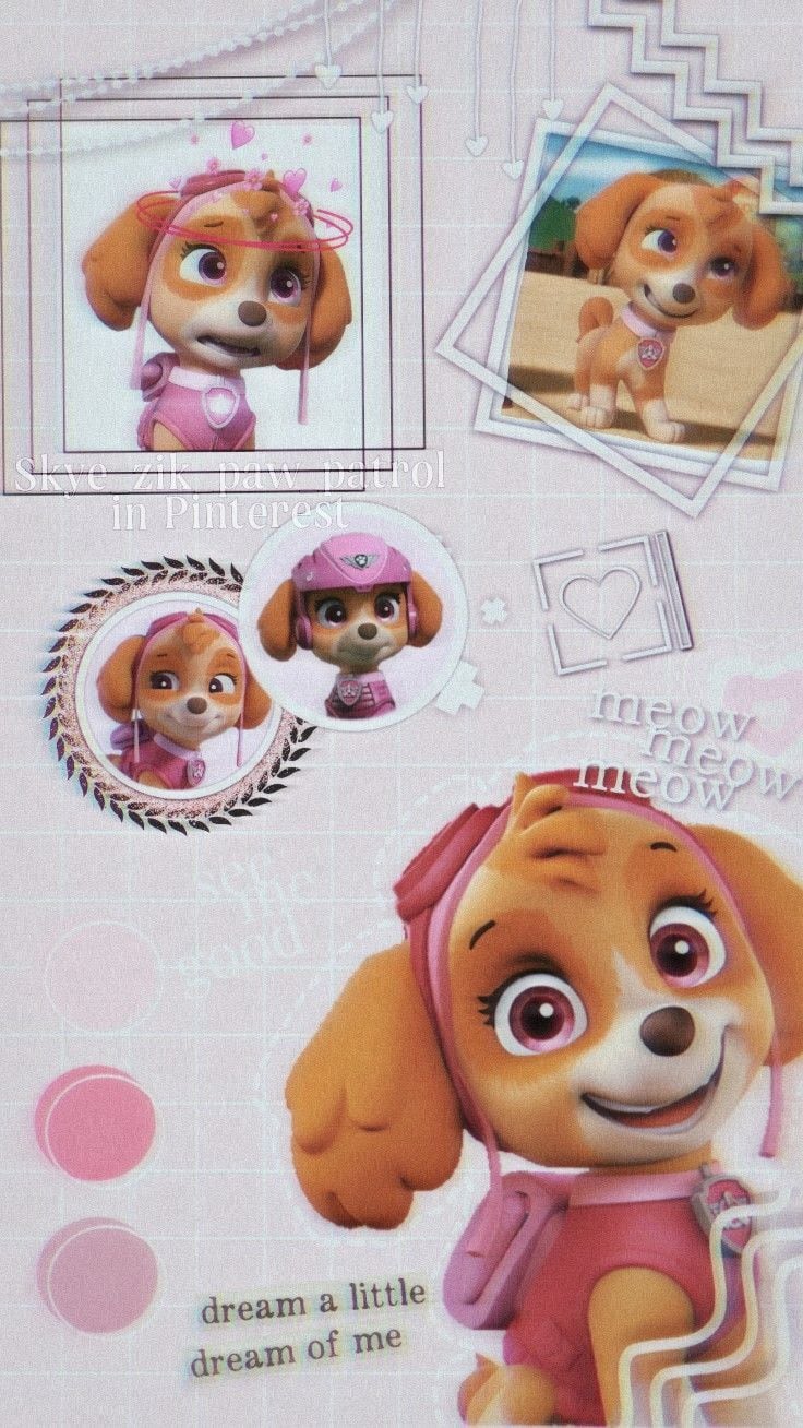 5 fondos de pantalla de Skye, la adorable cachorra de Paw Patrol, para tunear tu smartphone