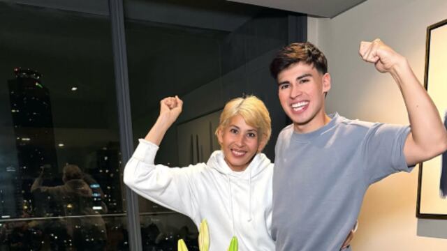 La Divaza junto a su mamá Kenya