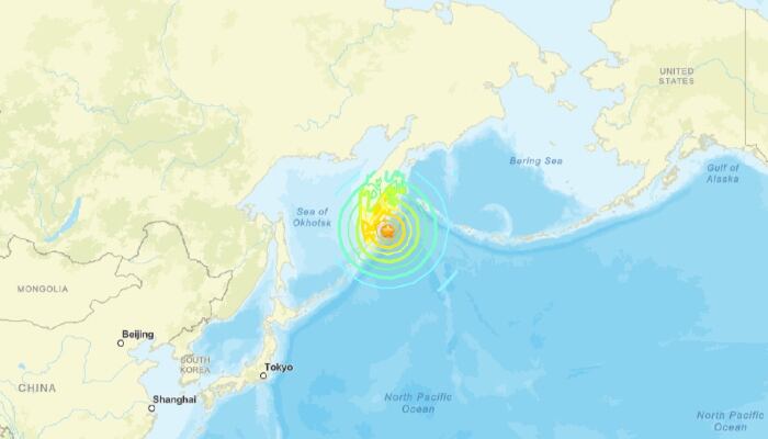 Sismo magnitud 8.7 sacude Rusia: alerta de tsunami en el Pacífico