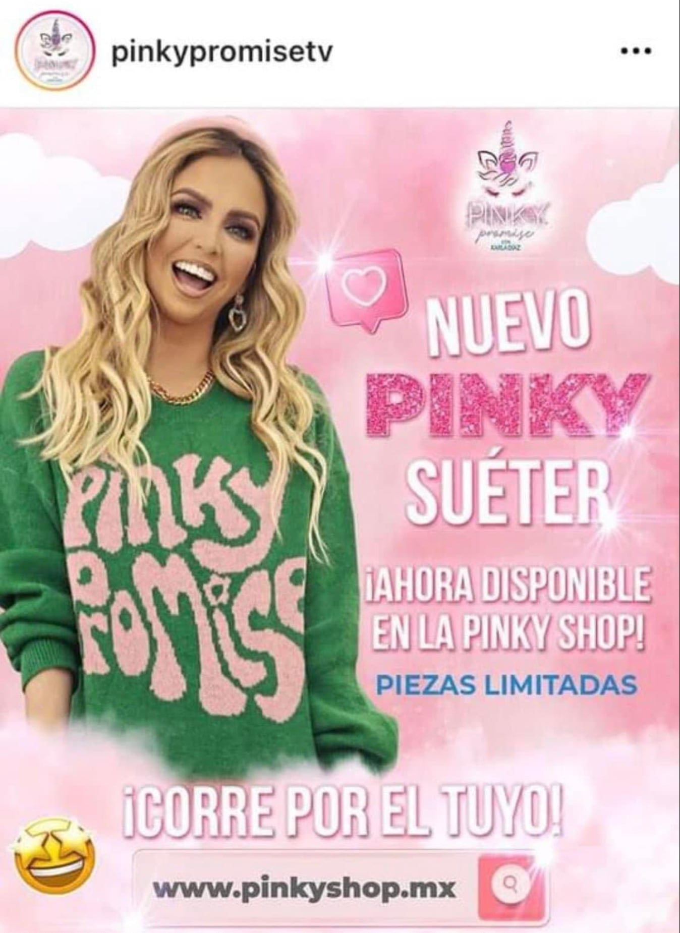 Suéter "Pinky Promise"