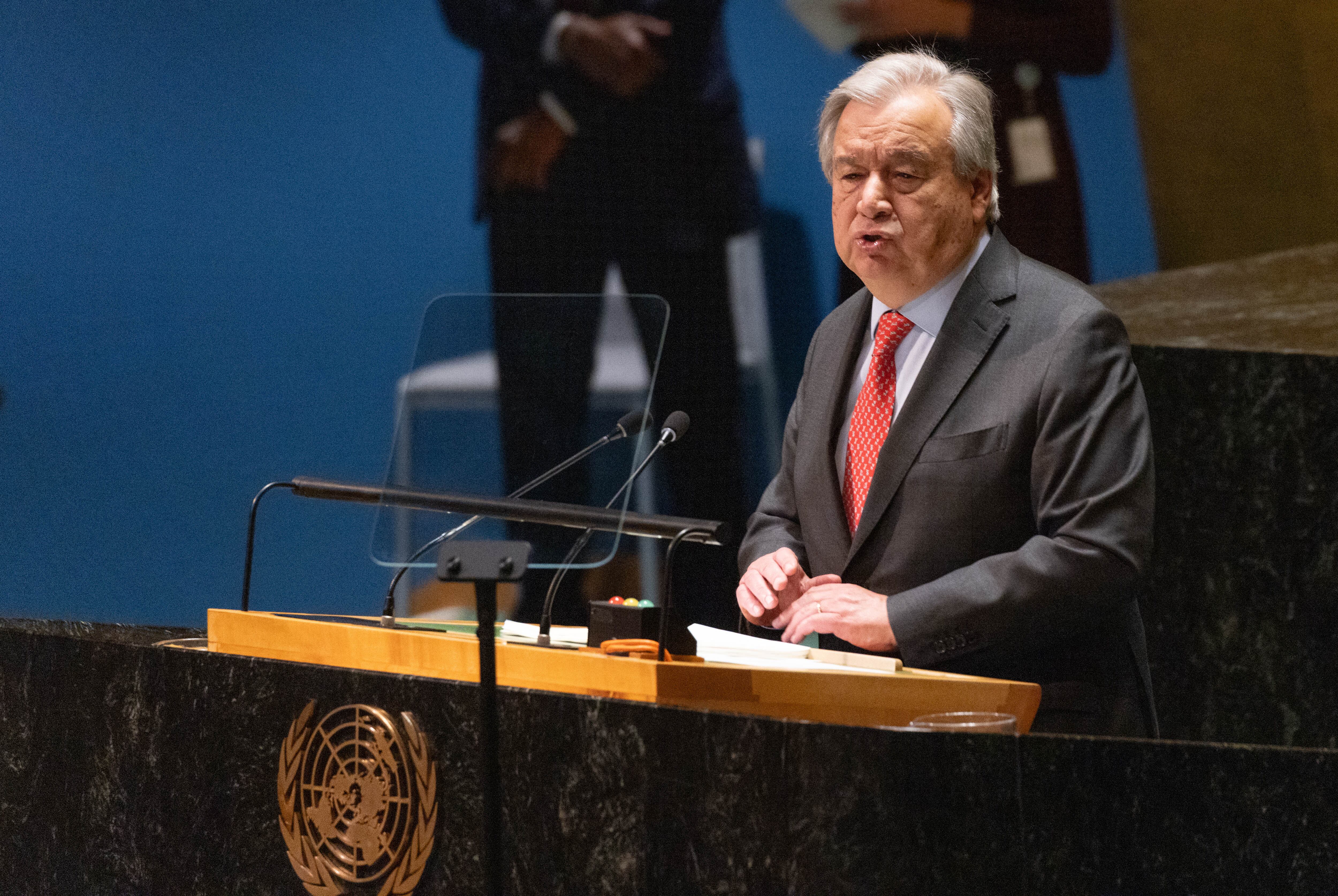 Antonio Guterres, secretario General de la ONU