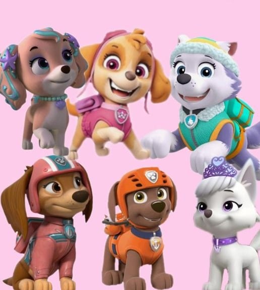 Fondo de los nuevos cachorros de Paw Patrol