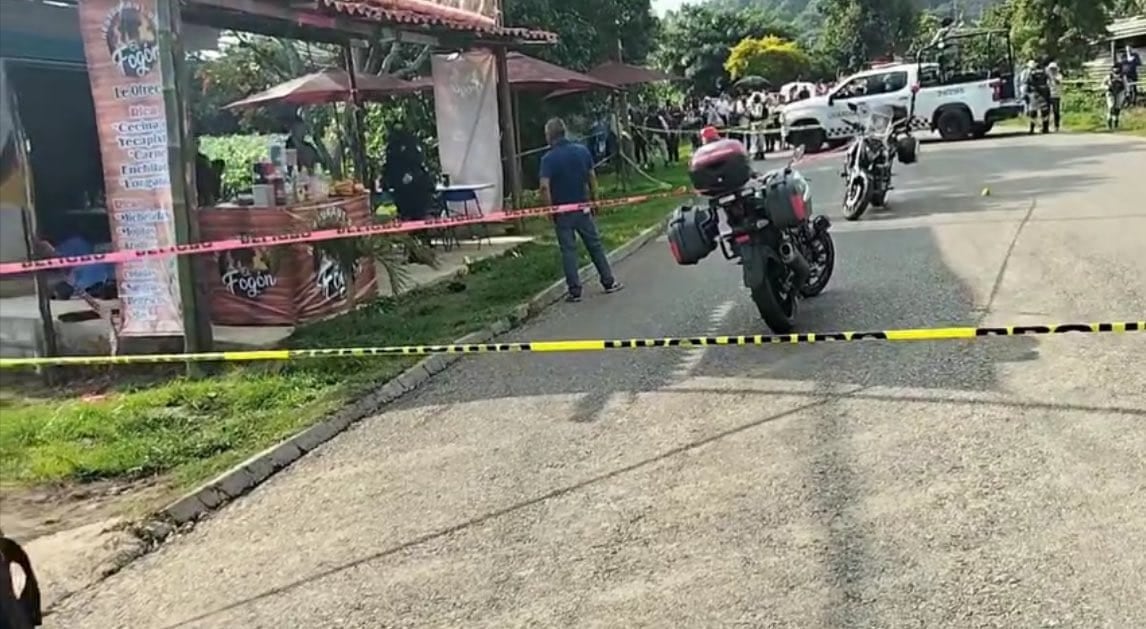 Matan a cinco personas en ataque armado contra puesto de cecina en Totolapan, Morelos