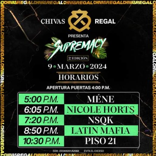 Chivas Regal Supremacy 2024