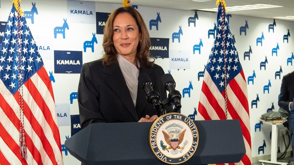 Kamala Harris, vicepresidenta de los Estados Unidos