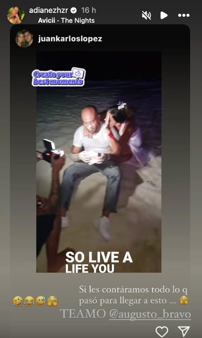 ¿Se puso violento? Señalan agresión de Augusto Bravo contra Adianez Hernández el día de su boda (VIDEO)