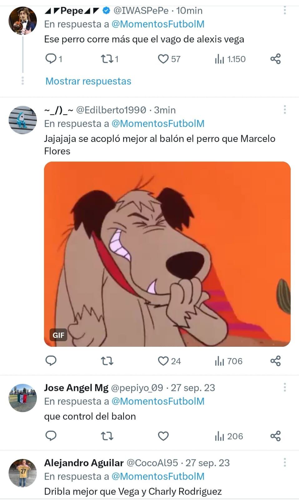 Comentarios sobre Alexis Vega