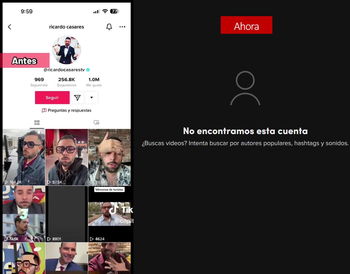 Ricardo Casares se va de TikTok