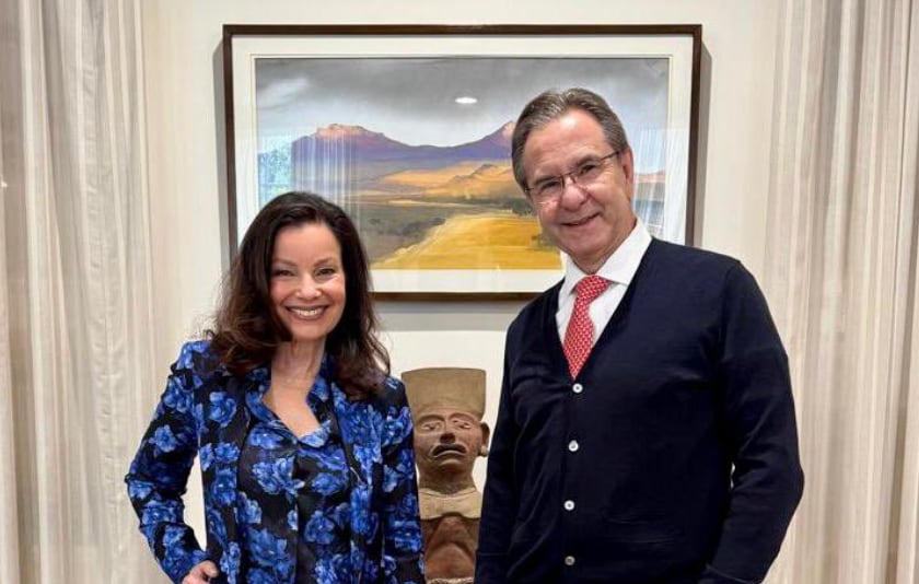 Fran Drescher, La Niñera, quiere conocer personalmente y trabajar con Claudia Sheinbaum