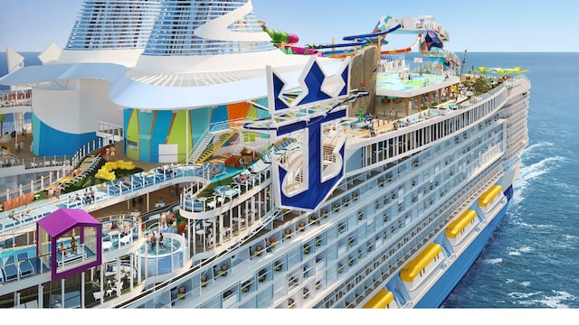 El crucero Icon of the Seas es cinco veces más grande que el Titanic