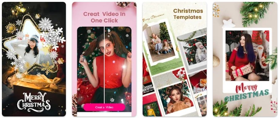 App para crear tarjetas de Navidad