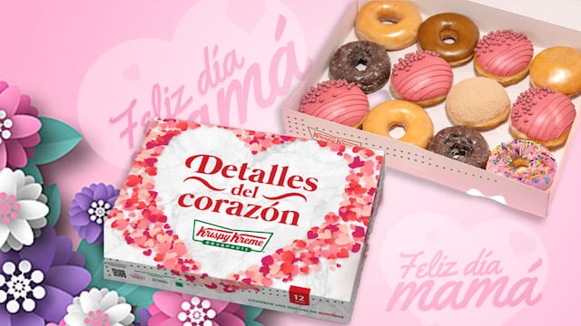 Donas Krispy Kreme del Día de las Madres