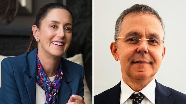 Claudia Sheinbaum y César Yáñez