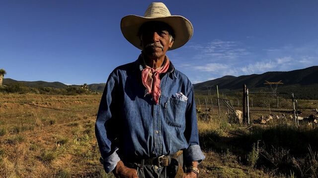 Roberto de la Rosa, campesino, chivero y defensor del medio ambiente