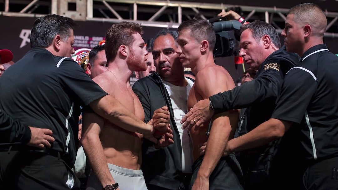 ‘Canelo’ y Golovkin.