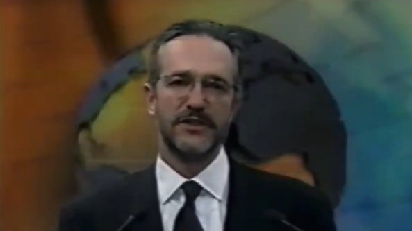 Video de Ricardo Salinas Pliego joven reclamando por inseguridad a un gobierno del PRI