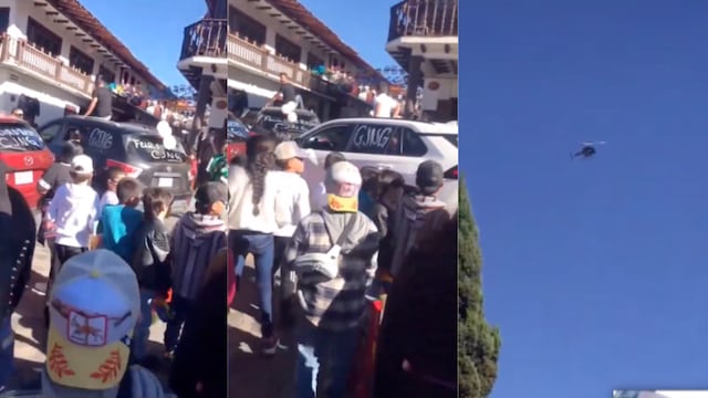 CJNG regala juguetes y dulces a niños por Día de Reyes en Mazamitla, Jalisco