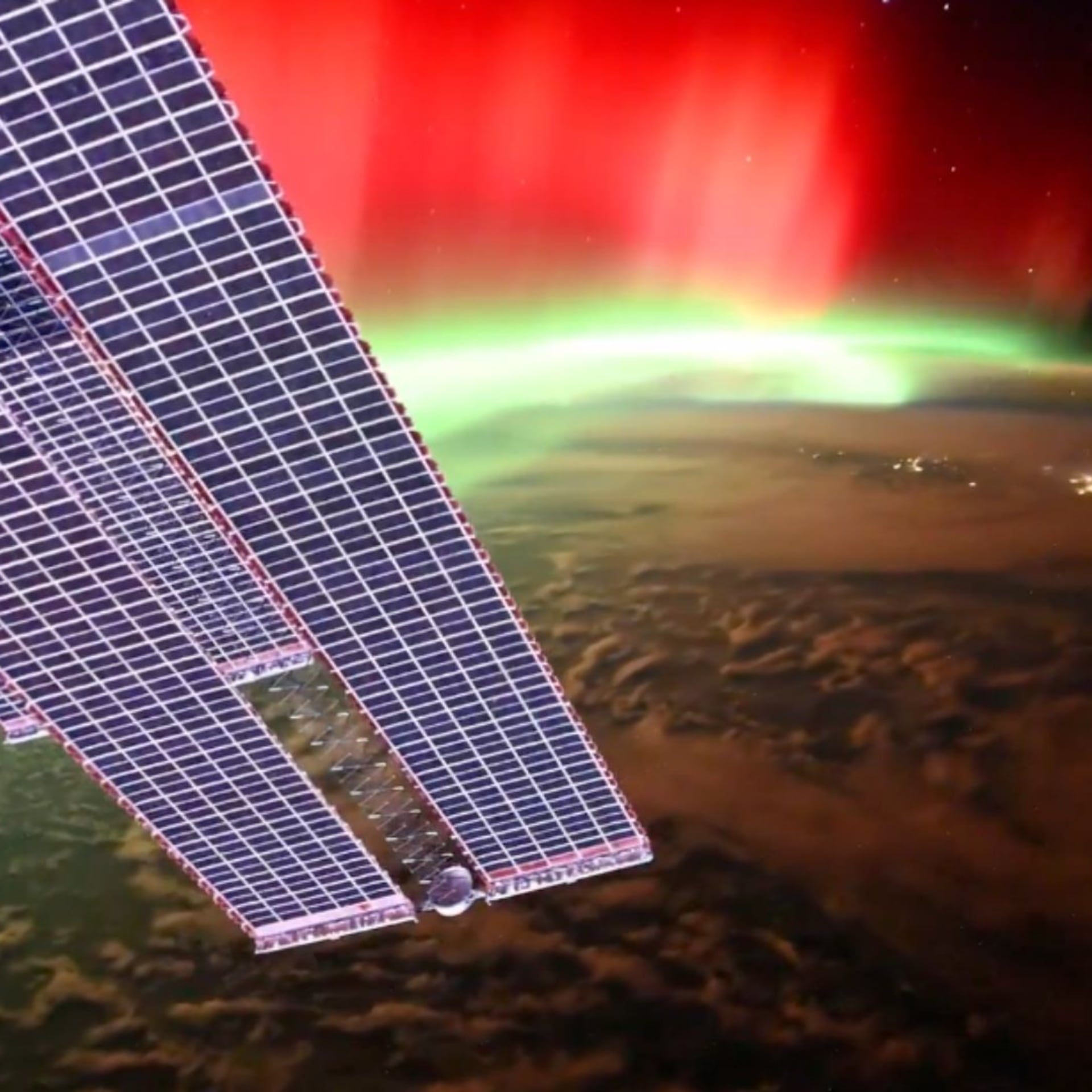 Así se vio la tormenta solar del 20 de enero, con colores poco comunes