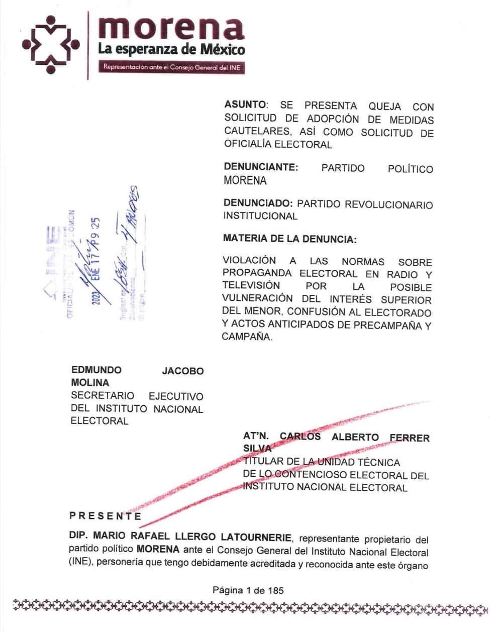 Elecciones Estado de México 2023: Morena denuncia a Alejandra del Moral por actos anticipados de campaña