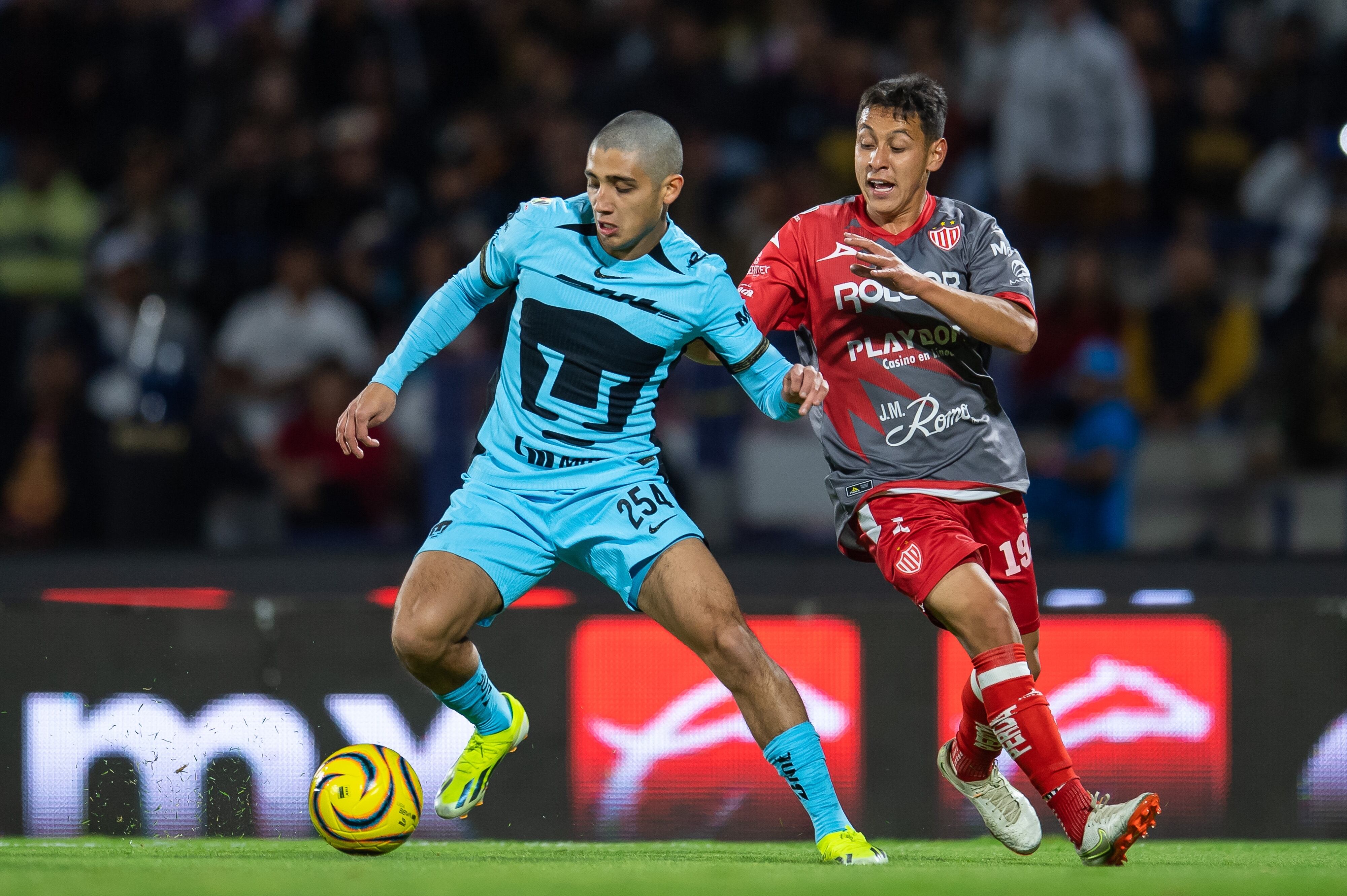 Santiago López con Pumas en el Clausura 2024