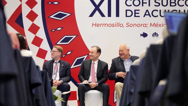 Alfonso Durazo inauguró sesión del Comité de Acuicultura de la FAO