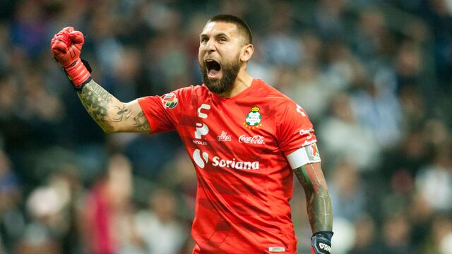 Jonathán Orozco, portero del Santos