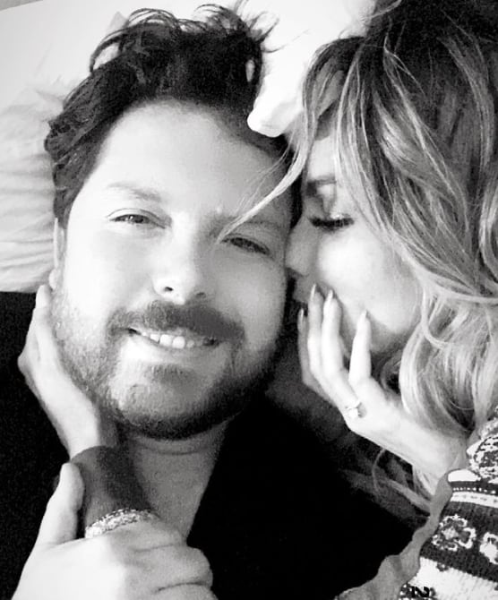 Karla Díaz junto a su esposo Daniel Dayz