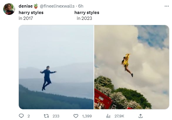 Memes de Harry Styles cerrando la era “Harry’s House”