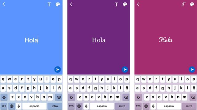 Los nuevos Estados de Texto en WhatsApp.