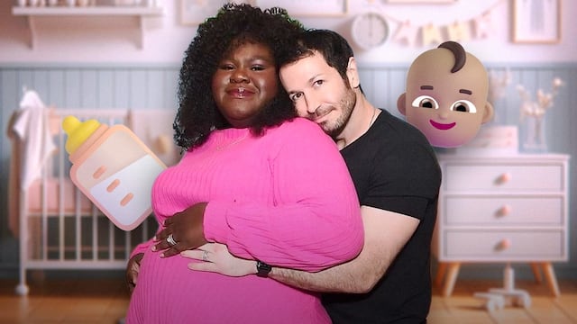 Gabourey Sidibe y Brandon Frankel esperan a su primer bebé
