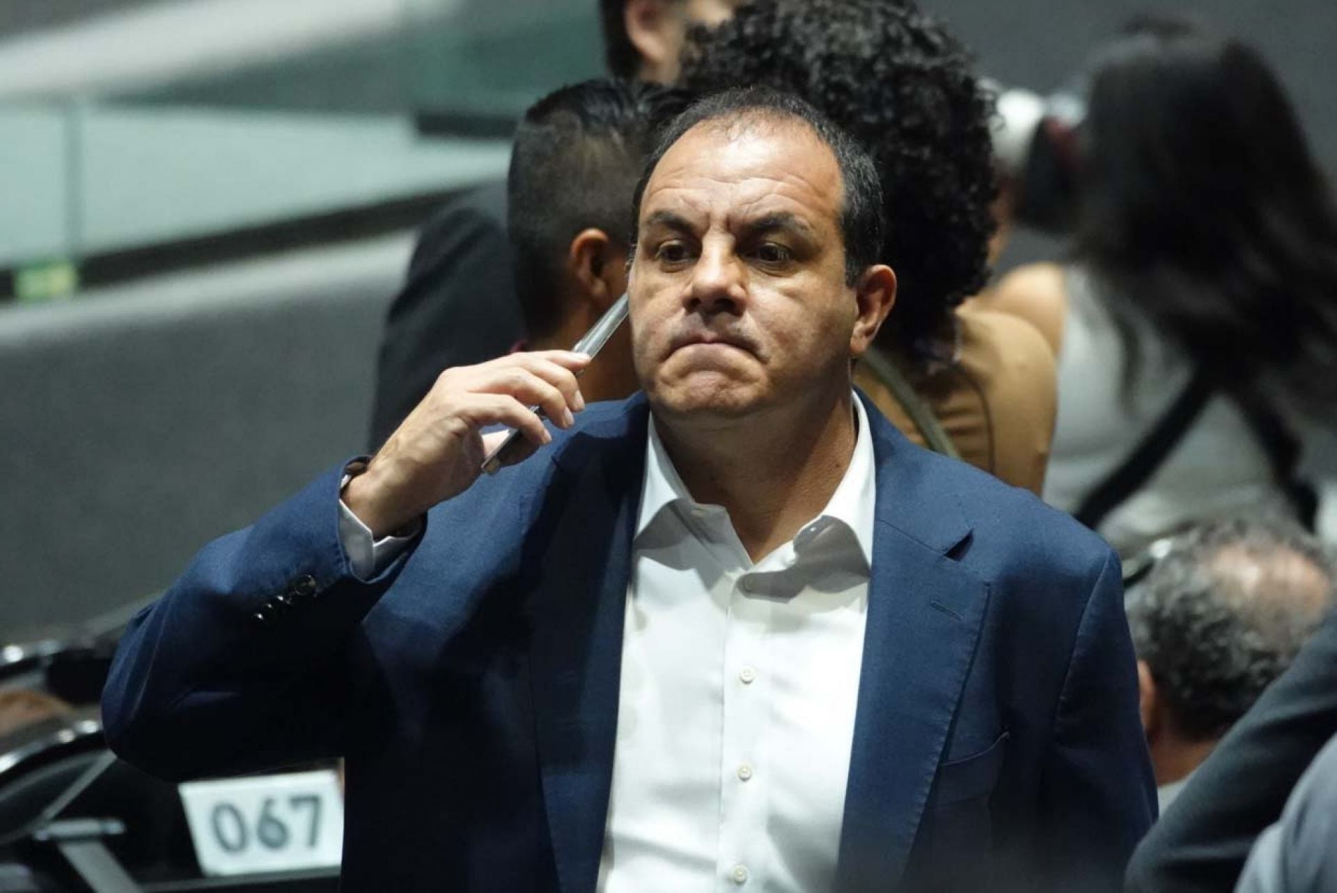 Cuauhtémoc Blanco, político.