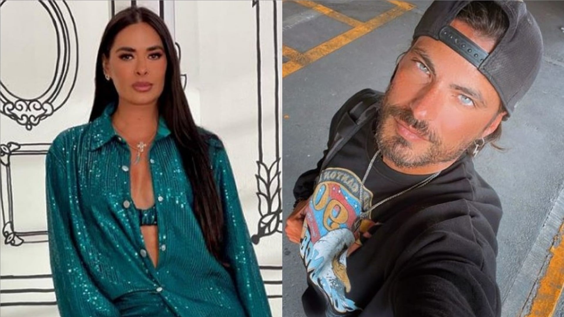 Galilea Montijo e Isaac Moreno