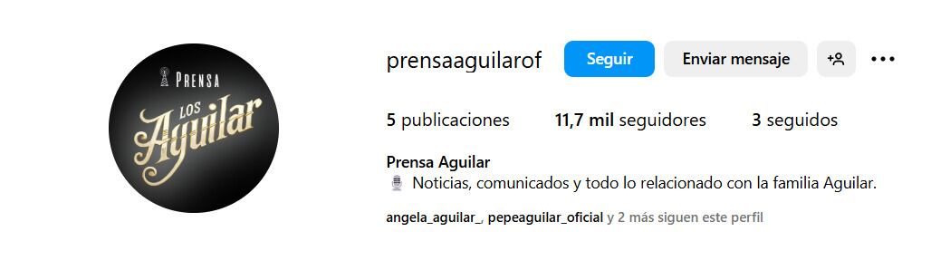 La familia Aguilar lanza su propia agencia de prensa