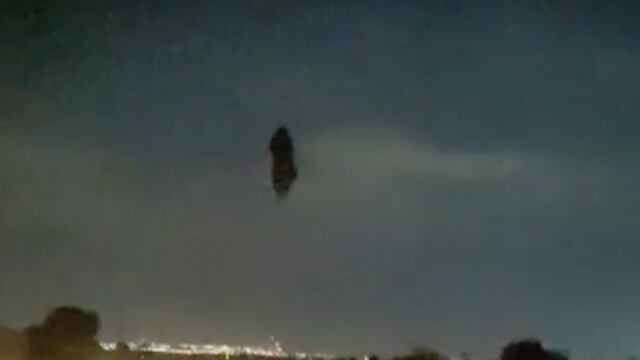 Extraño ser volador