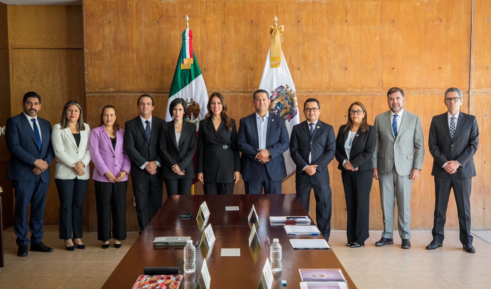 Guanajuato instaló la mesa de transición entre Diego Sinhue Rodríguez y Libia Dennise García