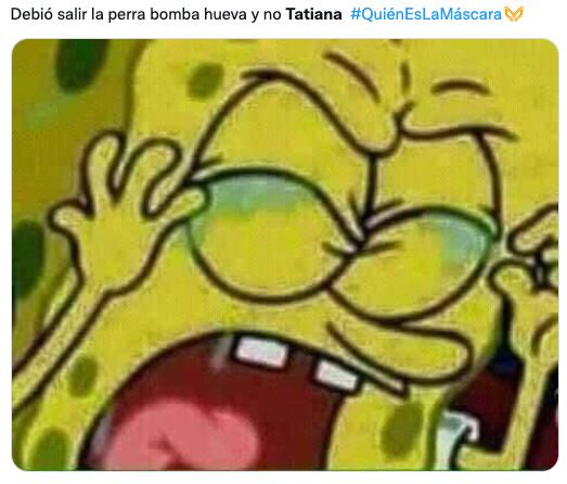 Memes salida de Tatiana como Carnívora de '¿Quién es la Máscara?'