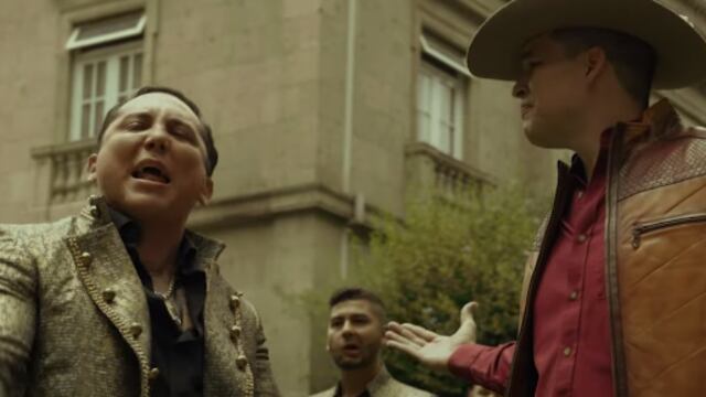 Edwin Luna y La Trakalosa de Monterrey junto con Leandro Ríos, La Patrona.