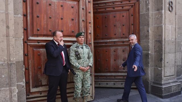 Alfredo Ramírez Bedolla en Palacio Nacional